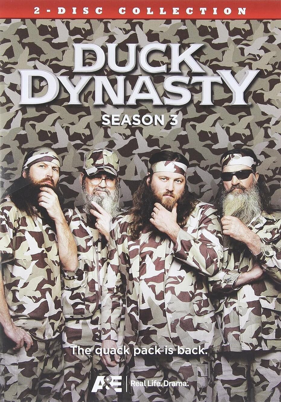 NEW & SEALED Duck Dynasty: Season 3 (DVD, 2013, 2-Disc Set) A&E Home Video